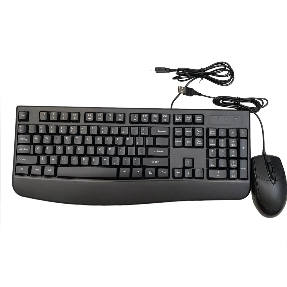 Deying MK220 wired keyboard and mouse combo